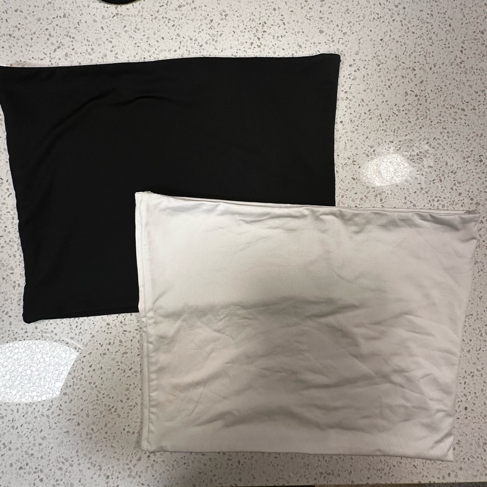 BUNDLE Black and White Tube Top